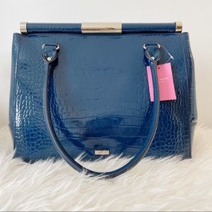 NWT! Kate Spade Knightsbridge Constance Croc Tote